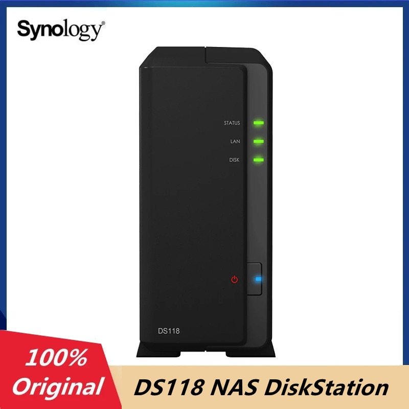 Synology DS118 1  NAS ũ ̼ Ʈũ 丮, Ŭ 丮, ũ  1 GB DDR4